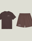 Cuera Oncourt Dark Brown Uniform, flat lay front view