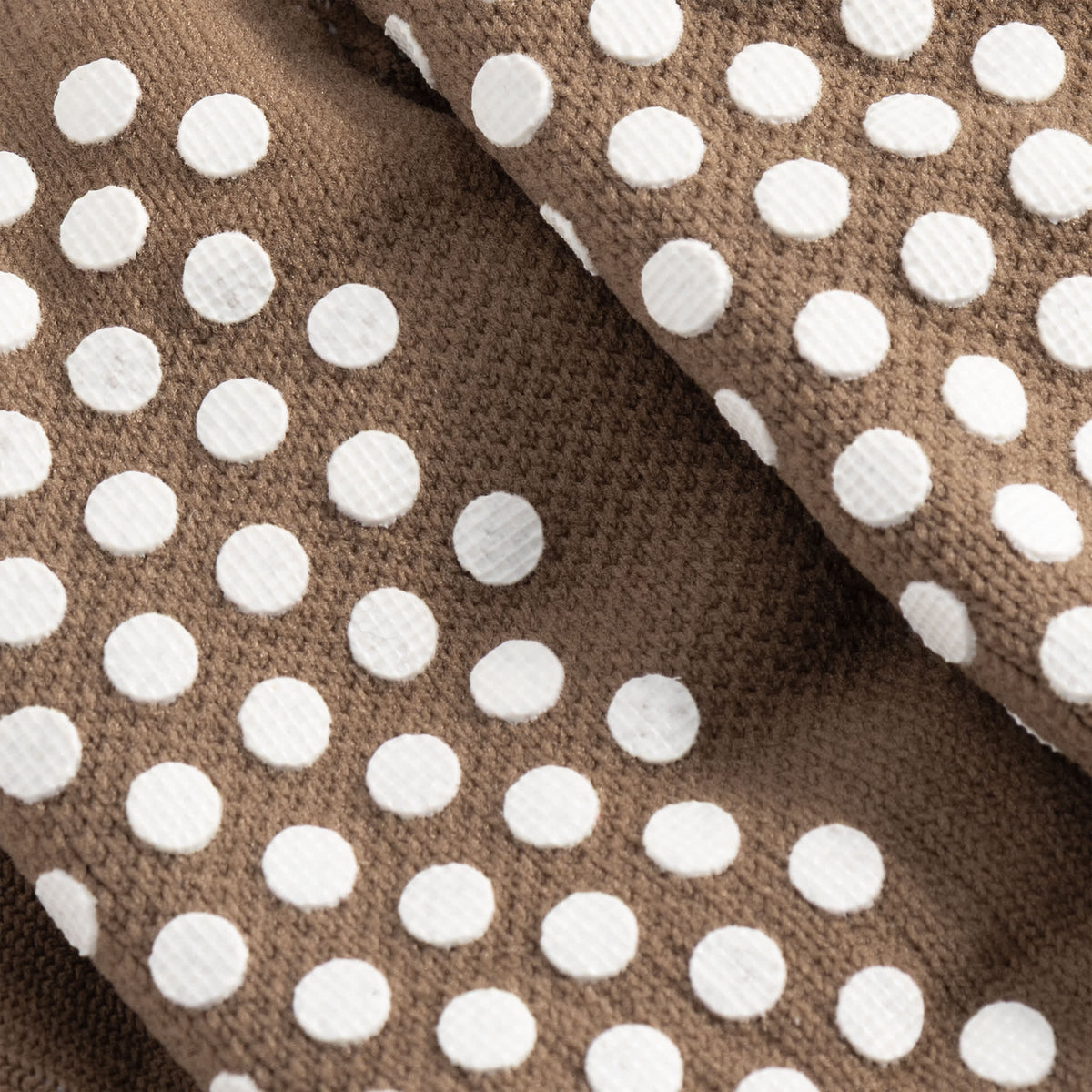 Cuera Oncourt Grip Sock in Walnut, grip sole detail