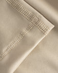 Cuera Oncourt LS Layer T-Shirt in Sand, flat lay back view