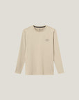 Cuera Oncourt LS Layer T-Shirt in Sand, flat lay front view