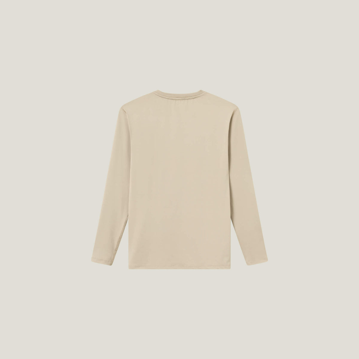 Cuera Oncourt LS Layer T-Shirt in Sand, seam and stitching detail