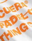Cuera Oncourt Made Polo ss in White, fabric detail