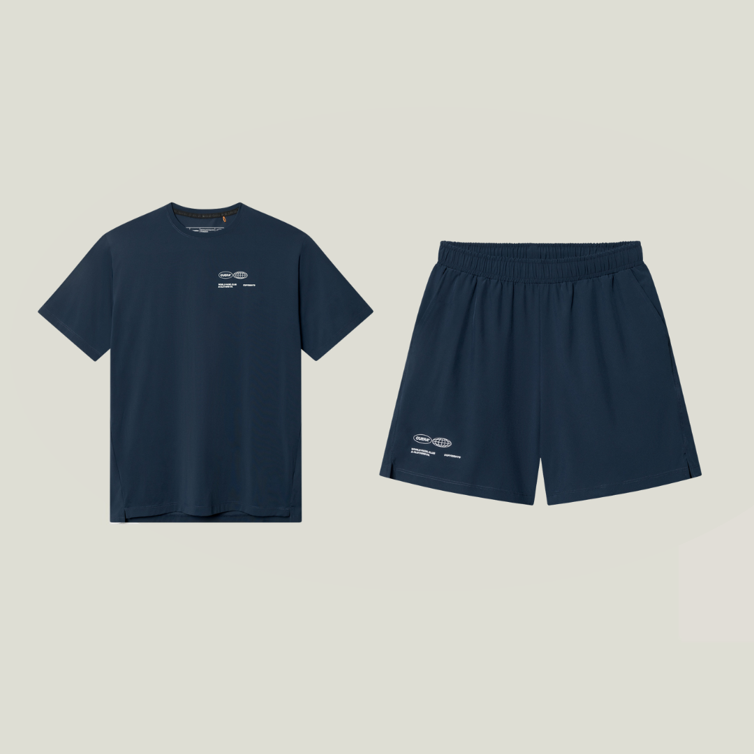 Cuera Oncourt Navy Uniform, flat lay front view