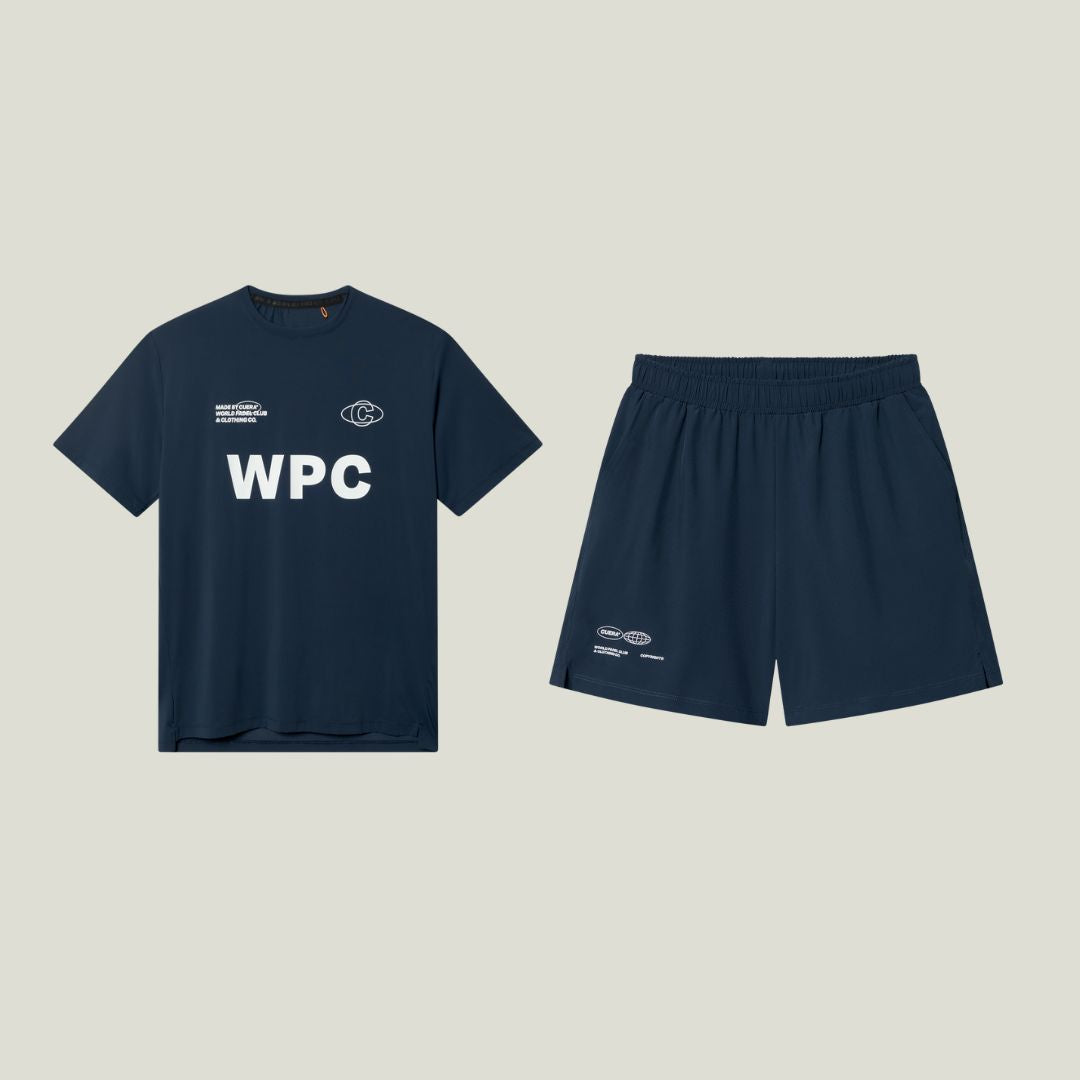 Cuera Oncourt Navy Uniform, flat lay front view