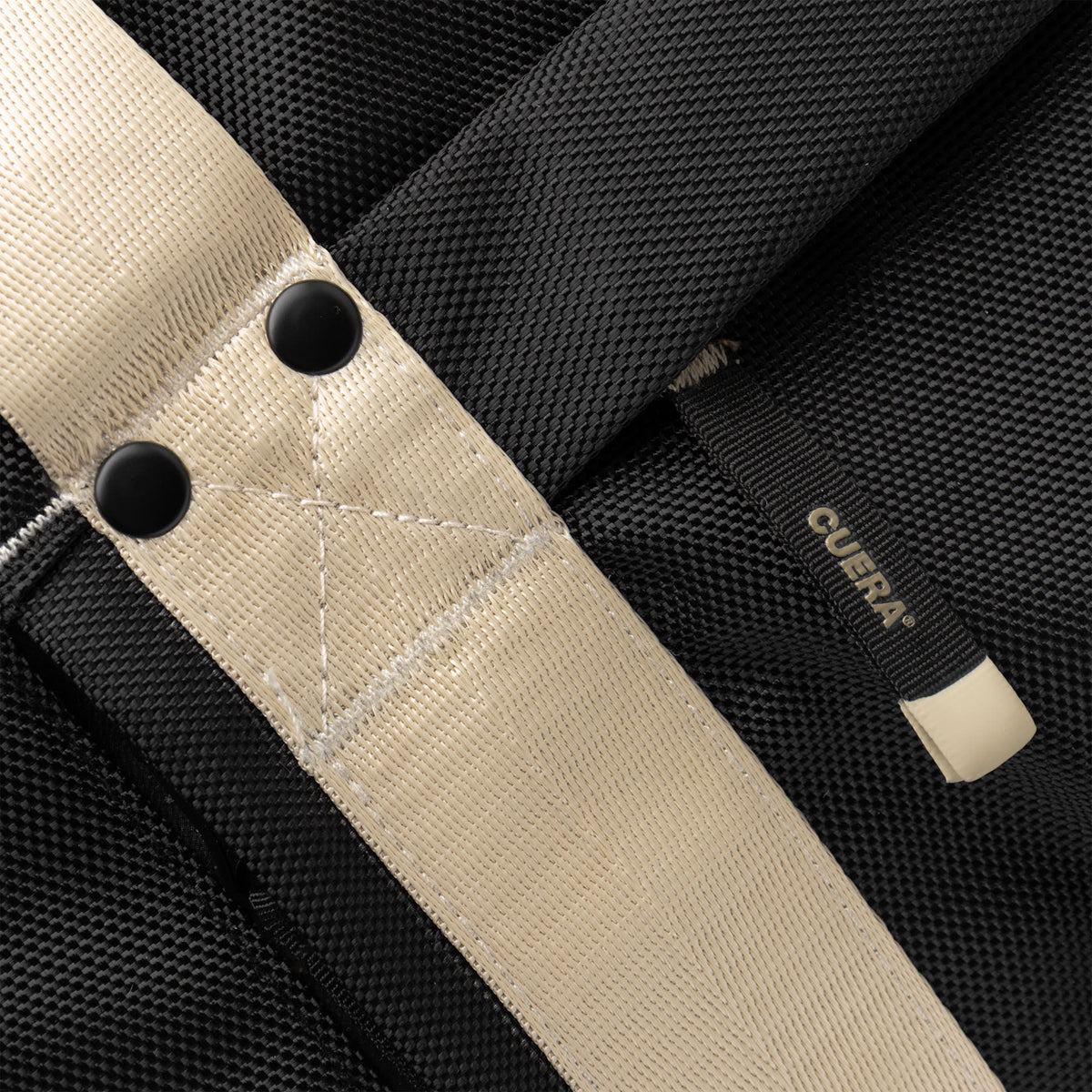 Cuera Oncourt Premium Padel Bag in Black, strap detail