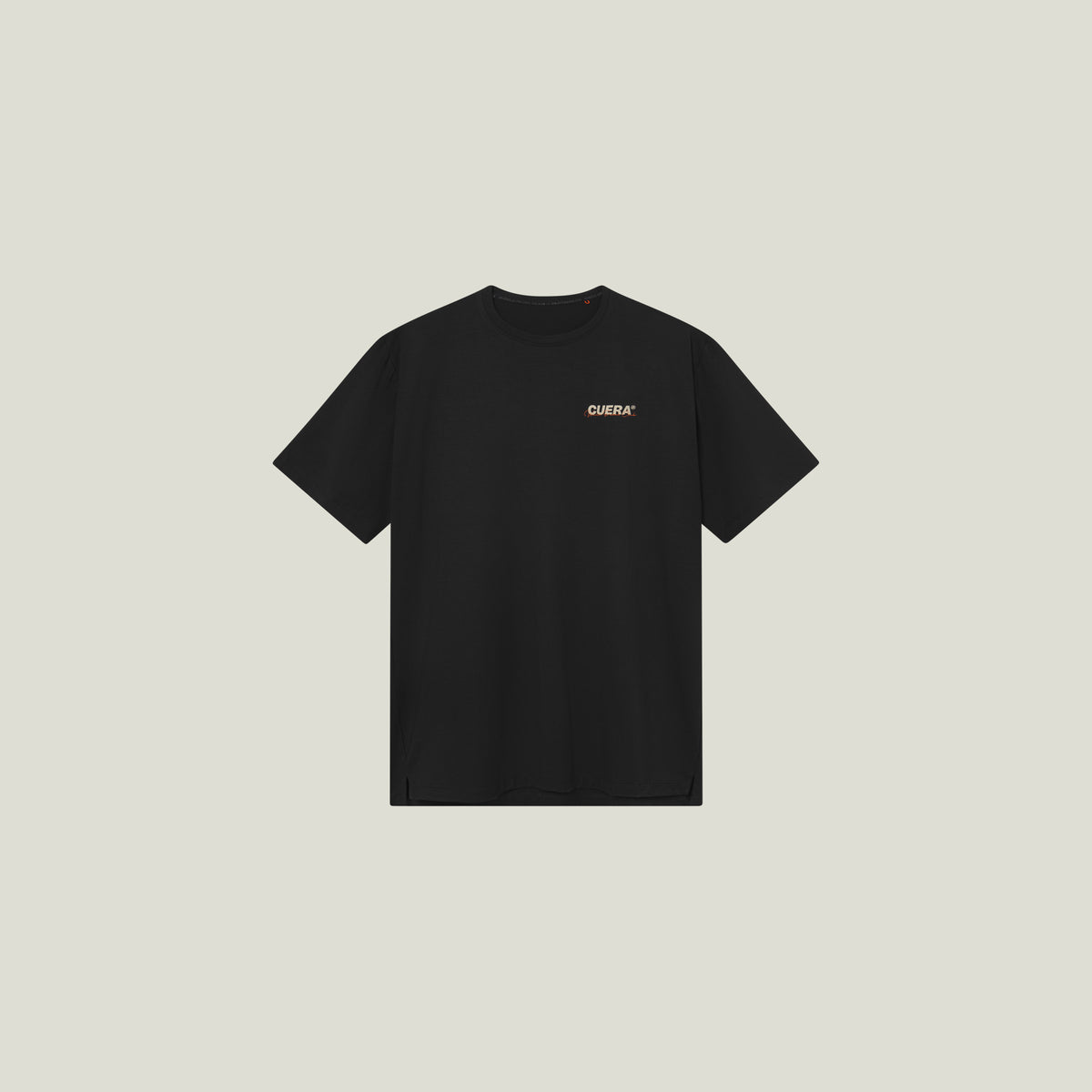 Cuera Oncourt Shorts &amp; Light Weight T-Shirt Army w. Black Bundle, flat lay back view