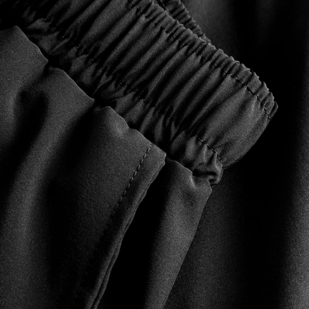 Cuera Oncourt Shorts &amp; Light Weight T-Shirt  Black Bundle, waistband detail