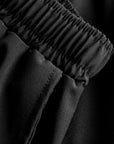 Cuera Oncourt Shorts & Light Weight T-Shirt  Black Bundle, waistband detail