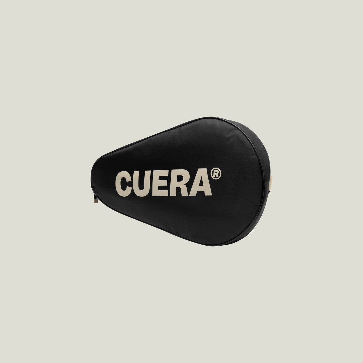 Cuera 🎁 Padel Racket Sleeve in Black (100% off), flat lay front view