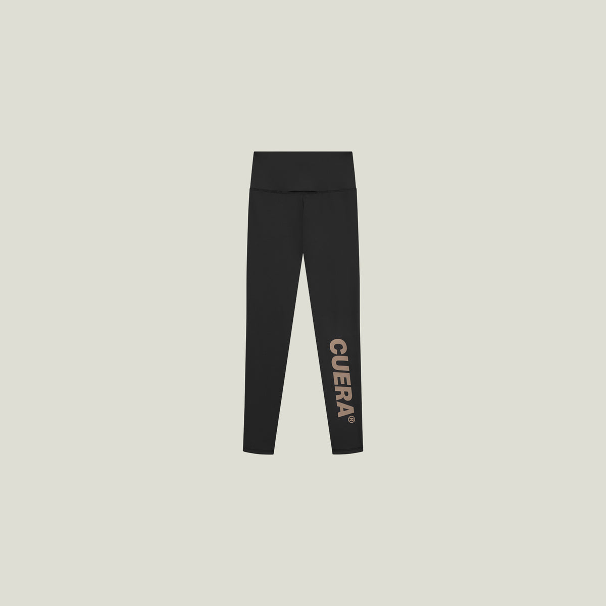 Cuera Zip Cardigan & Tights Long in Black Bundle, flat lay front view